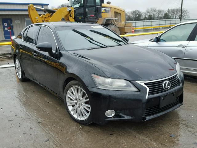 JTHBE1BLXD5014311 - 2013 LEXUS GS 350 BLACK photo 1