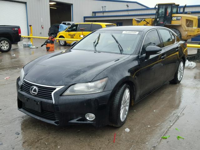 JTHBE1BLXD5014311 - 2013 LEXUS GS 350 BLACK photo 2