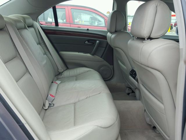 JH4KB16667C004811 - 2007 ACURA RL ნაცრისფერი ფოტო 6