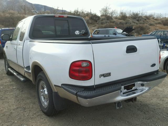 1FTRX07L0YKB33411 - 2000 FORD F150 WHITE photo 3