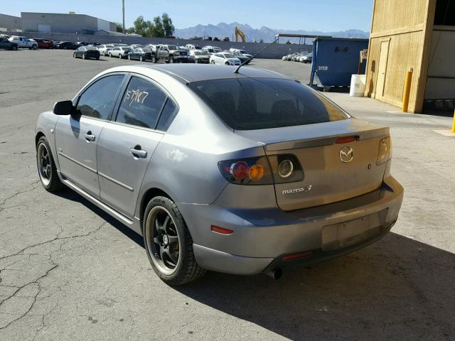 JM1BK323751229188 - 2005 MAZDA 3 S GRAY photo 3