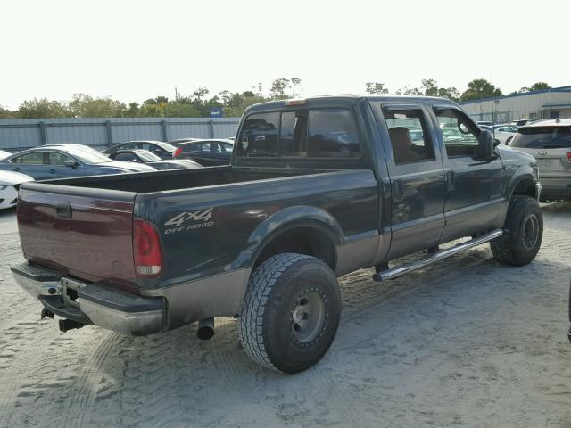 1FTNW21F02EC22188 - 2002 FORD F250 SUPER GREEN photo 4