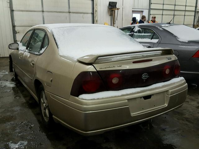 2G1WH52K049177747 - 2004 CHEVROLET IMPALA LS SILVER photo 3