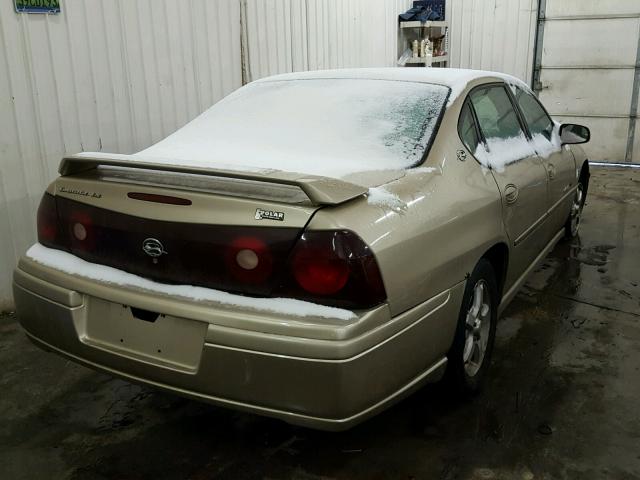 2G1WH52K049177747 - 2004 CHEVROLET IMPALA LS SILVER photo 4