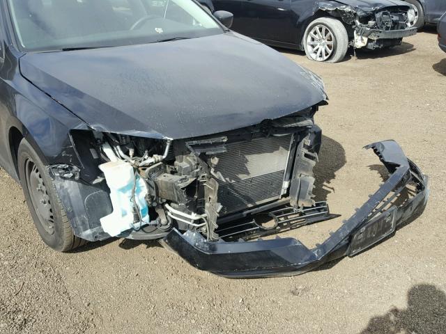 3VW2K7AJ8FM340664 - 2015 VOLKSWAGEN JETTA BASE 黑色 照片 9