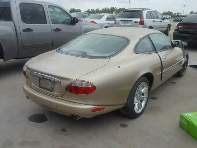 SAJDA41C41NA21215 - 2001 JAGUAR XK8 TAN photo 4