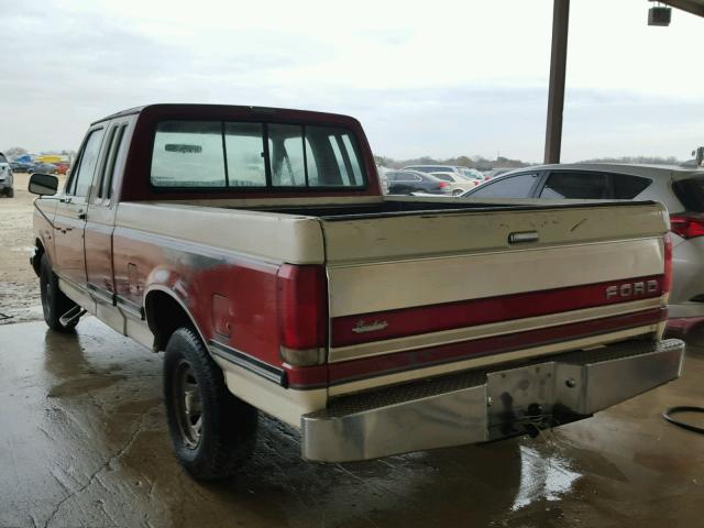 1FTEX15N5LKA34956 - 1990 FORD F150 TWO TONE photo 3