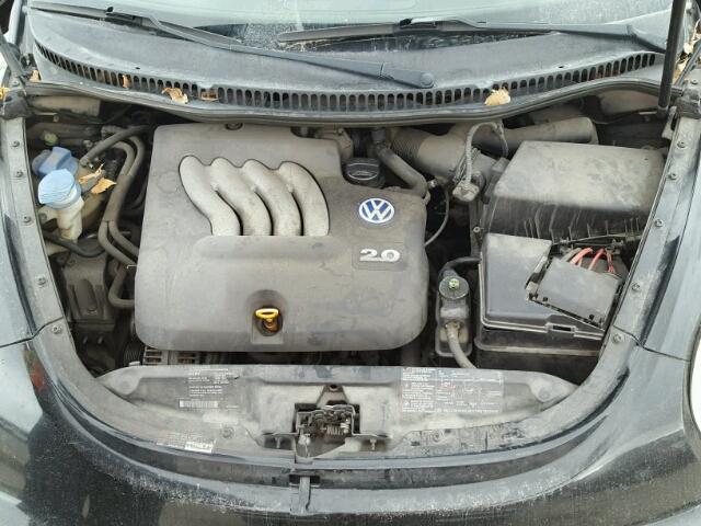 3VWCS21CX1M419111 - 2001 VOLKSWAGEN NEW BEETLE 黑色 照片 7