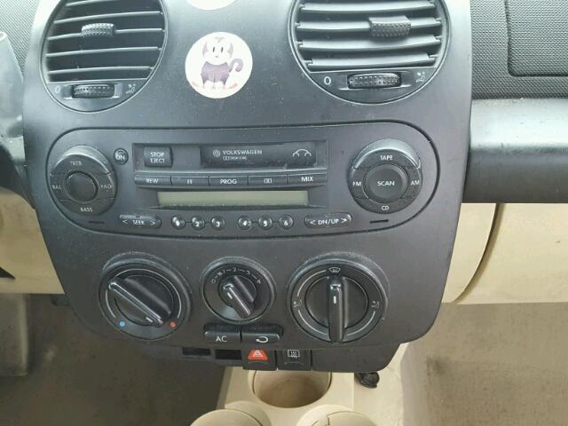 3VWCS21CX1M419111 - 2001 VOLKSWAGEN NEW BEETLE 黑色 照片 9