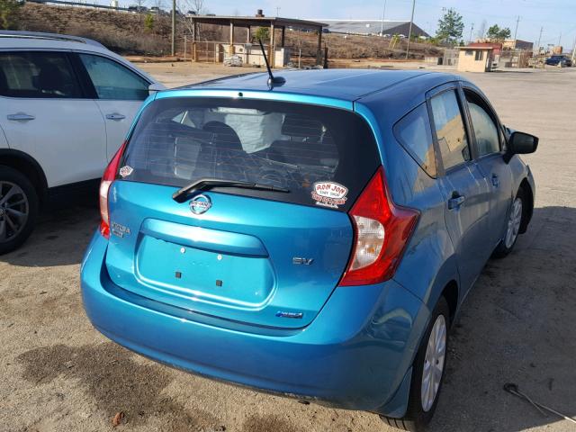 3N1CE2CP1GL377679 - 2016 NISSAN VERSA NOTE BLUE photo 4