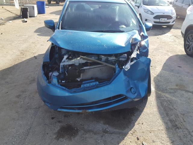 3N1CE2CP1GL377679 - 2016 NISSAN VERSA NOTE BLUE photo 9