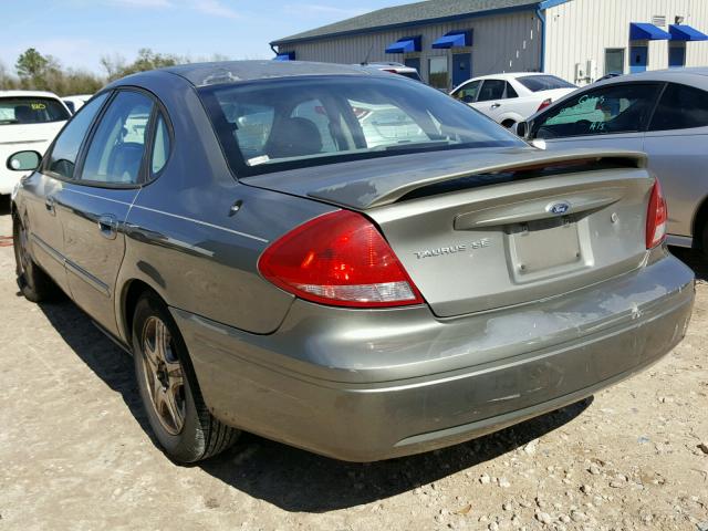 1FAFP53U84G132508 - 2004 FORD TAURUS SE GREEN photo 3