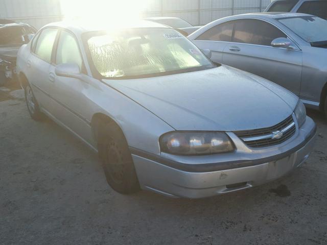 2G1WF52E059310816 - 2005 CHEVROLET IMPALA SILVER photo 1