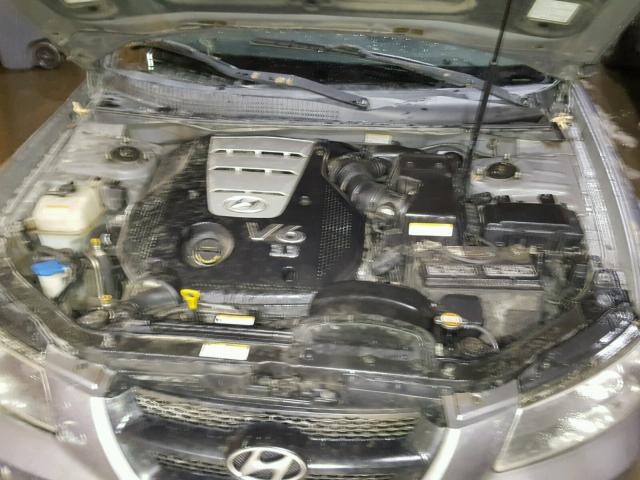 5NPEU46F07H165069 - 2007 HYUNDAI SONATA SE GRAY photo 7