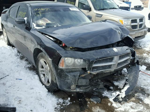 2B3KA43G16H511325 - 2006 DODGE CHARGER SE BLACK photo 1