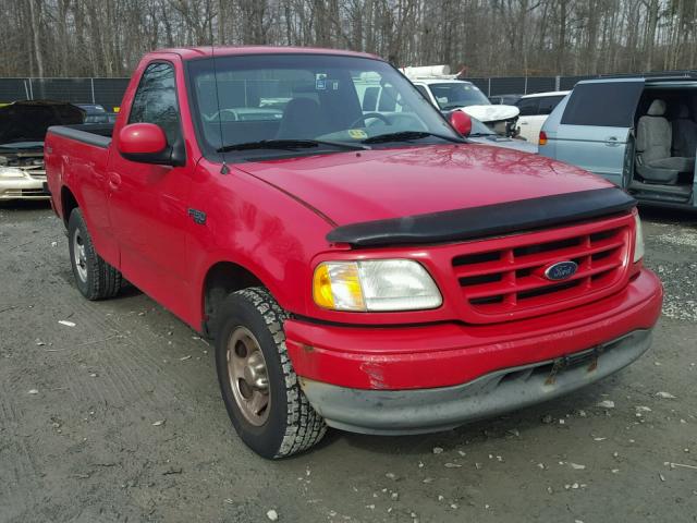 2FTRF17243CA07646 - 2003 FORD F150 RED photo 1