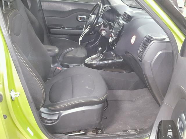 KNDJP3A59E7707754 - 2014 KIA SOUL + GREEN photo 5