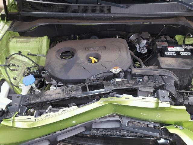 KNDJP3A59E7707754 - 2014 KIA SOUL + GREEN photo 7