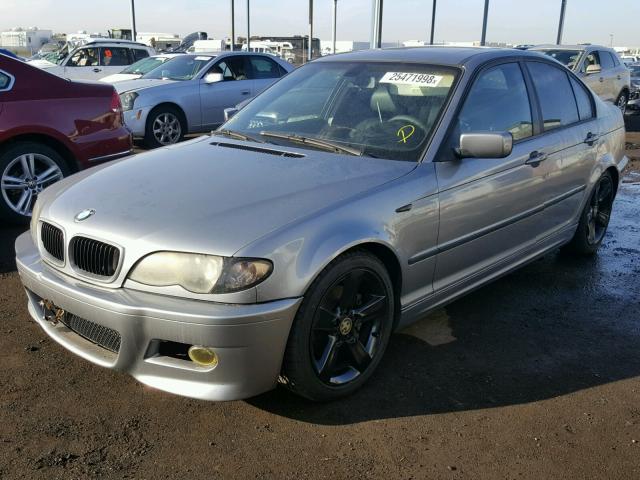 WBAET37485NH06702 - 2005 BMW 325 I GRAY photo 2