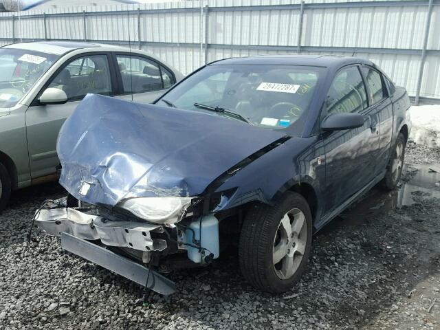 1G8AW15B07Z135479 - 2007 SATURN ION LEVEL BLUE photo 2