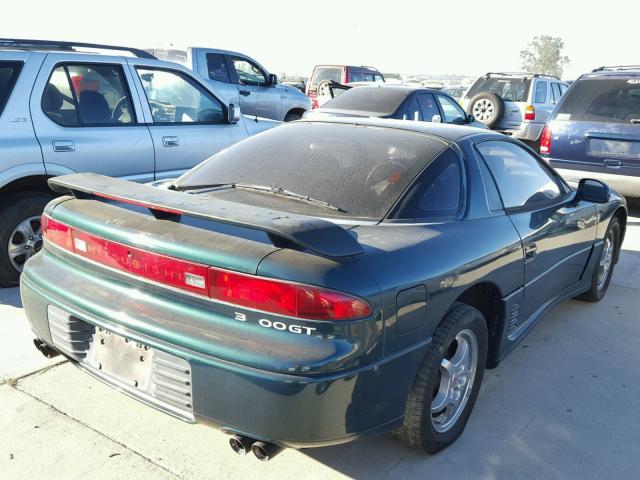 JA3BM54J3PY014269 - 1993 MITSUBISHI 3000 GT GREEN photo 4