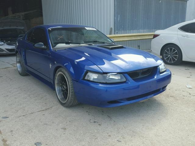 1FAFP42R54F139168 - 2004 FORD MUSTANG MA BLUE photo 1