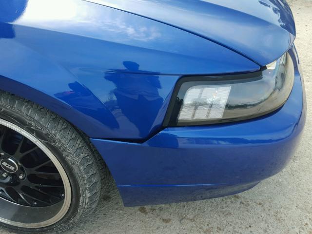 1FAFP42R54F139168 - 2004 FORD MUSTANG MA BLUE photo 9