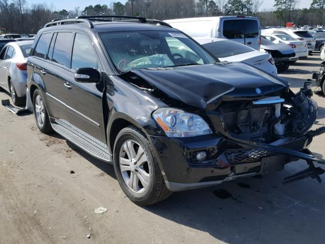 4JGBF71E78A340547 - 2008 MERCEDES-BENZ GL 450 4MA BLACK photo 1