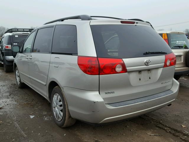 5TDZA23C06S430512 - 2006 TOYOTA SIENNA CE TAN photo 3