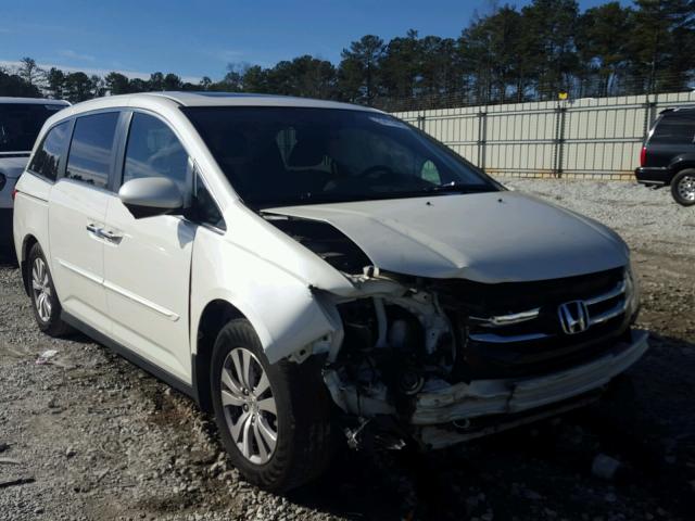 5FNRL5H68FB072725 - 2015 HONDA ODYSSEY EX WHITE photo 1