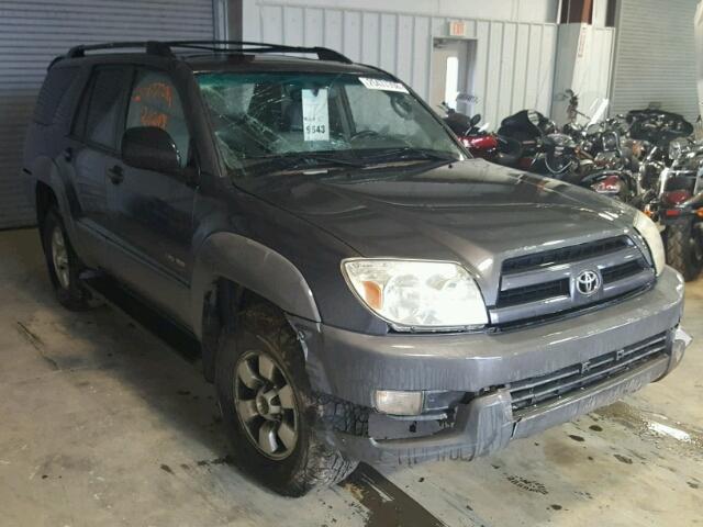 JTEBU14R430002846 - 2003 TOYOTA 4RUNNER SR GRAY photo 1