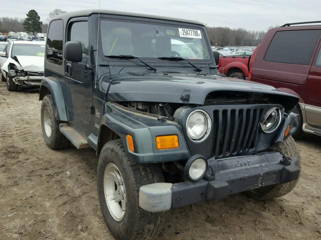 1J4FA59S44P751487 - 2004 JEEP WRANGLER / GREEN photo 1