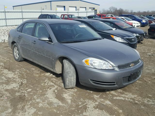 2G1WT58K779210592 - 2007 CHEVROLET IMPALA LT GRAY photo 1