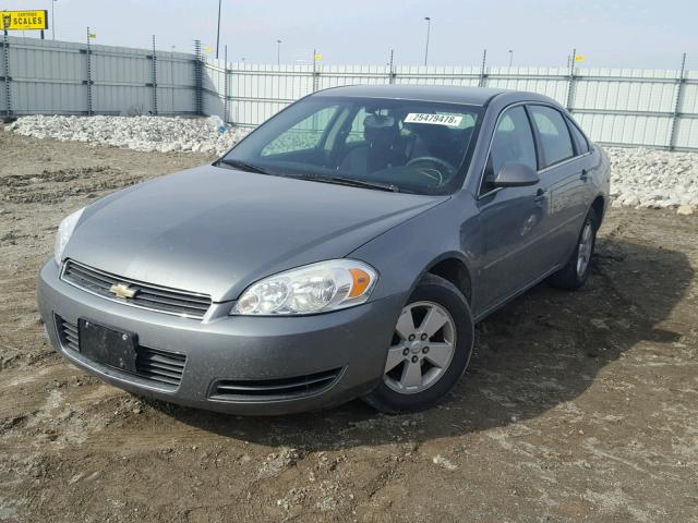 2G1WT58K779210592 - 2007 CHEVROLET IMPALA LT GRAY photo 2