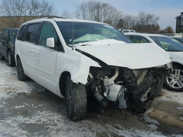 2C4RDGCG6HR586007 - 2017 DODGE GRAND CARA WHITE photo 1