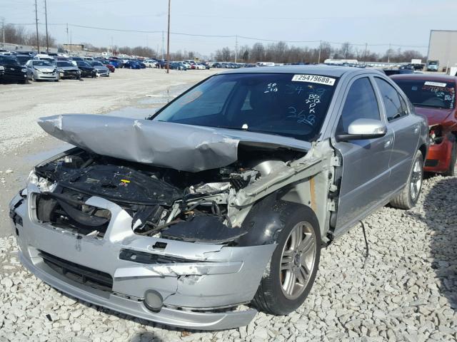 YV1RS592982673429 - 2008 VOLVO S60 2.5T SILVER photo 2