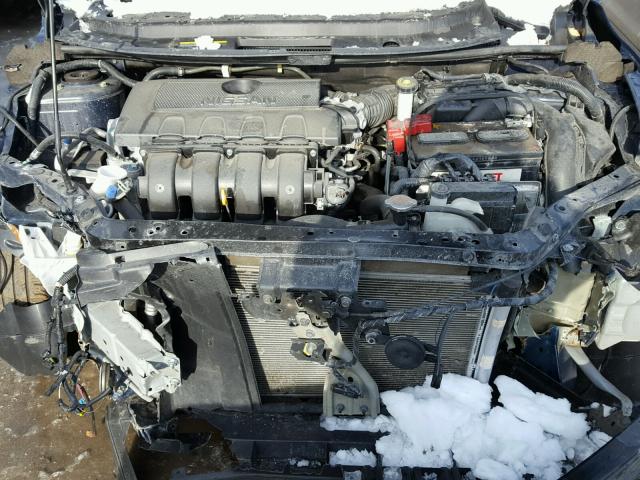 3N1AB7APXGL667483 - 2016 NISSAN SENTRA S BLUE photo 7