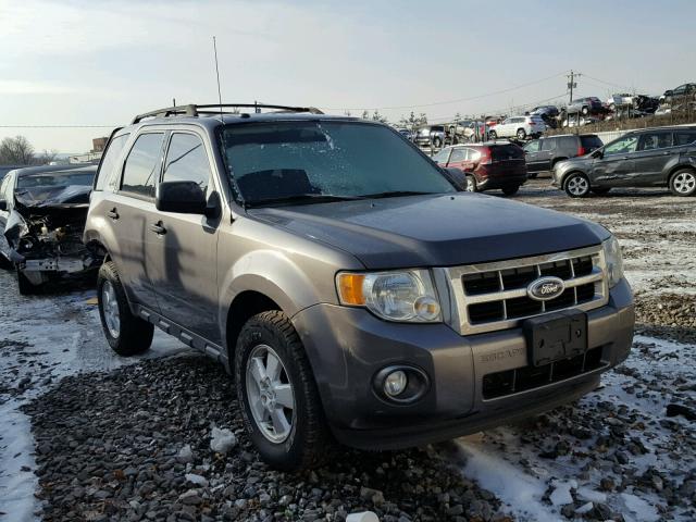 1FMCU9DG2BKB09060 - 2011 FORD ESCAPE XLT GRAY photo 1