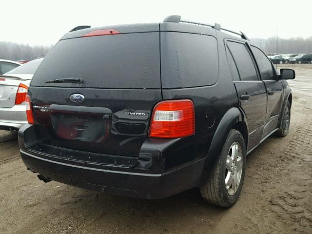 1FMZK06186GA55468 - 2006 FORD FREESTYLE BLACK photo 4