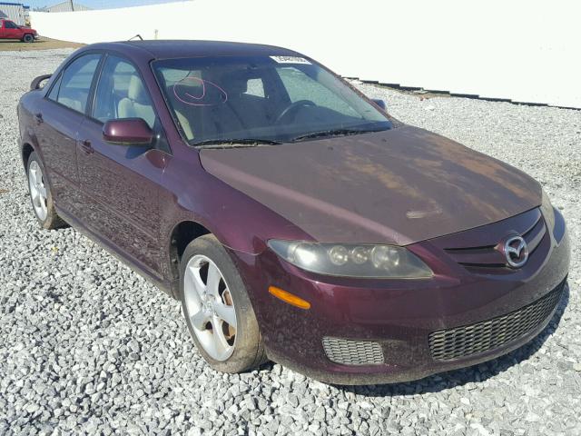 1YVHP80C585M14455 - 2008 MAZDA 6 I MAROON photo 1