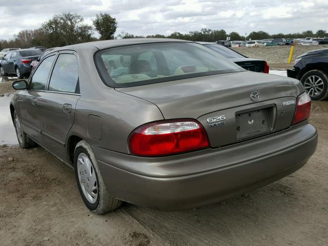 1YVGF22D3Y5146054 - 2000 MAZDA 626 ES BROWN photo 3