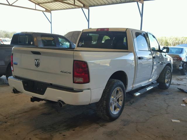 1C6RR7KT1ES304504 - 2014 RAM 1500 ST WHITE photo 4