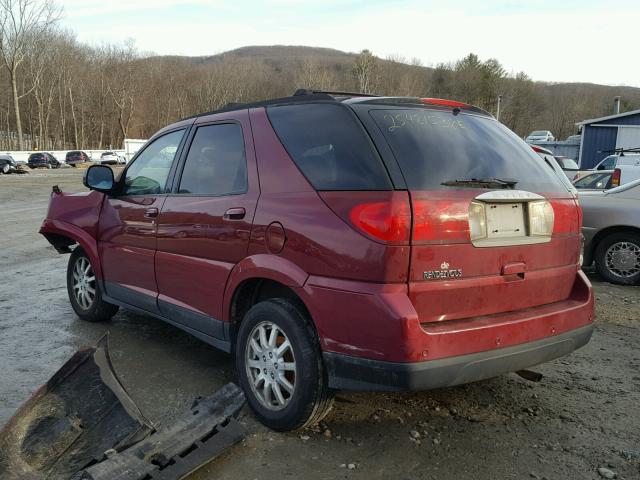 3G5DB03L86S555997 - 2006 BUICK RENDEZVOUS RED photo 3