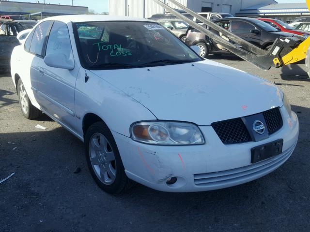 3N1CB51D26L550594 - 2006 NISSAN SENTRA 1.8 WHITE photo 1