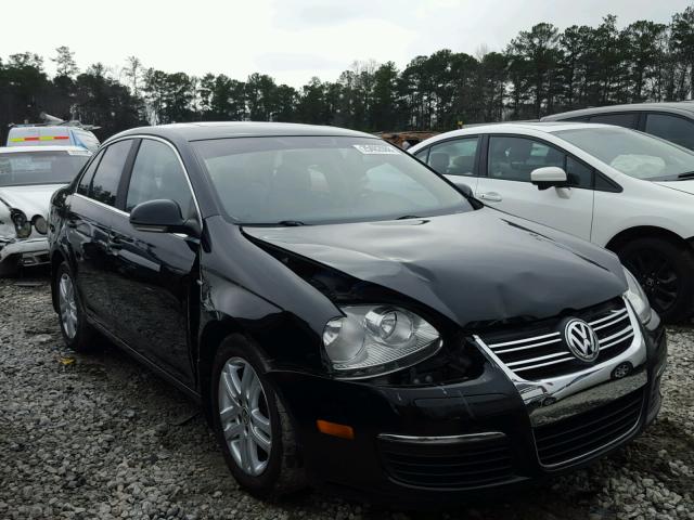 3VWEF81K87M065783 - 2007 VOLKSWAGEN JETTA WOLF BLACK photo 1