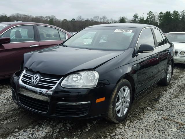 3VWEF81K87M065783 - 2007 VOLKSWAGEN JETTA WOLF BLACK photo 2