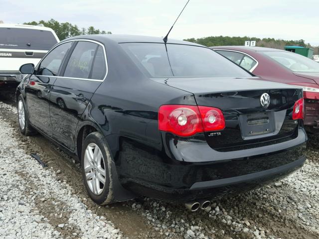 3VWEF81K87M065783 - 2007 VOLKSWAGEN JETTA WOLF BLACK photo 3