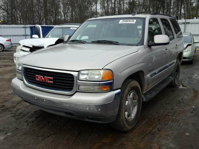 1GKEC13Z14R302920 - 2004 GMC YUKON BEIGE photo 2