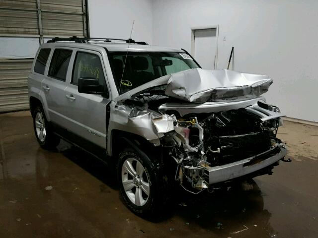 1C4NJRFB5ED514474 - 2014 JEEP PATRIOT LA SILVER photo 1