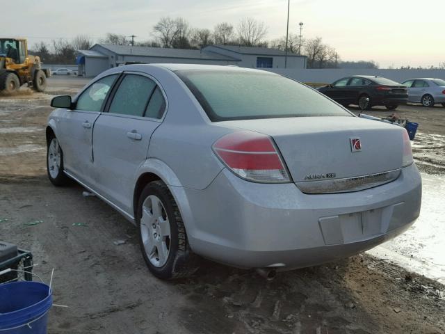 1G8ZS57B99F129218 - 2009 SATURN AURA XE SILVER photo 3